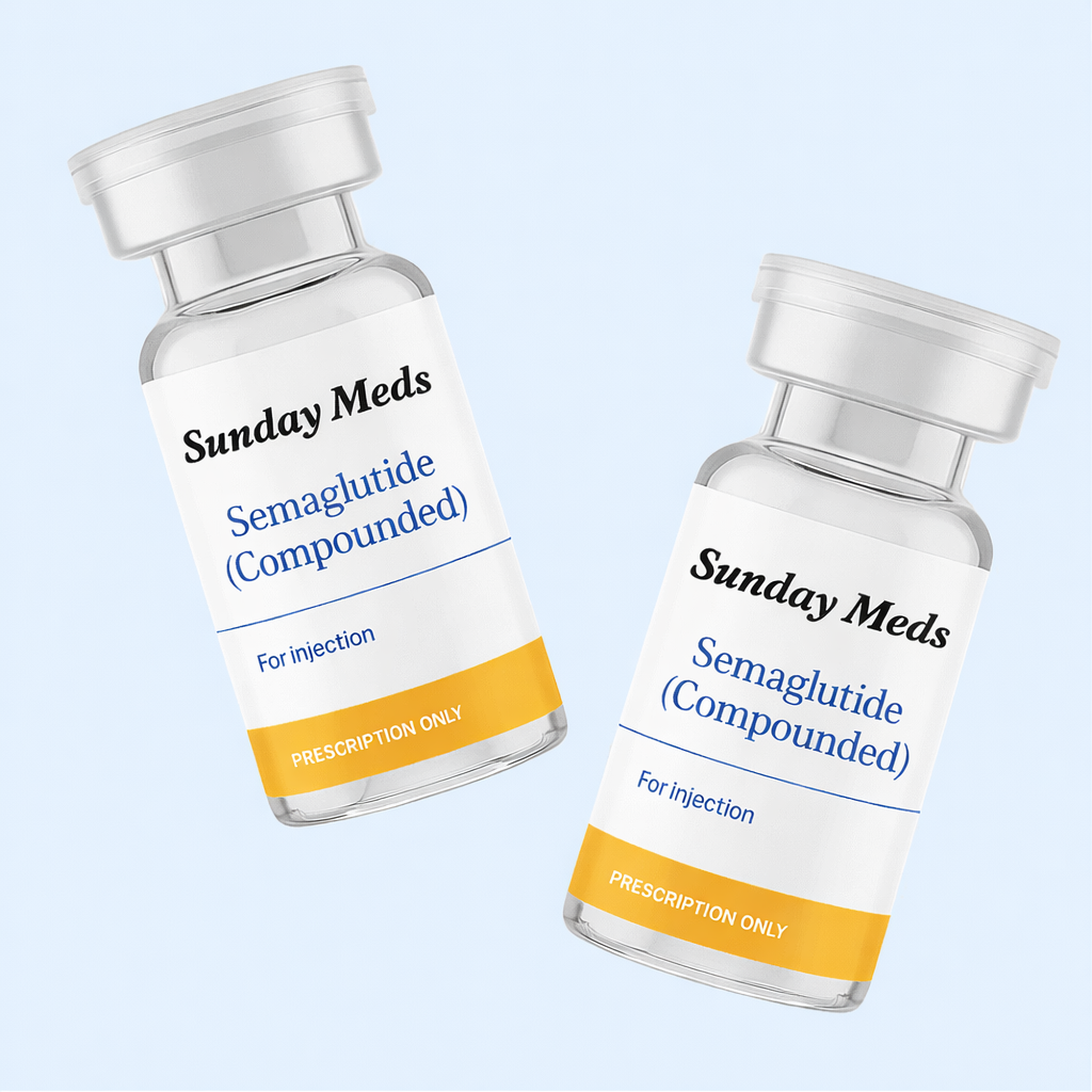 Compounded Semaglutide (0.25mg per dose. Includes 1 dose). 1 time purchase.