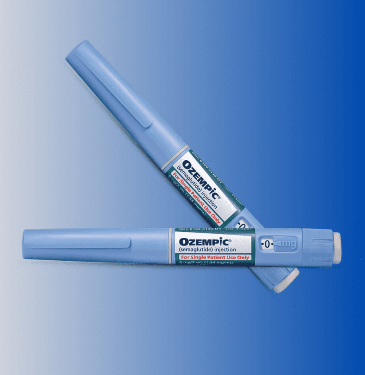 Ozempic® 6-Month Supply (.25 mg per pen. Includes 6 Ozempic pens). 1 time purchase.